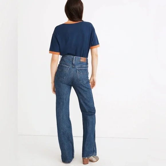 Madewell 11” High-Rise Flare Jeans - Size 27 - Picture 2 of 12